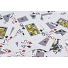 Bullets Playing Cards Waterproof Platinum Plastic Poker Cards with Texas Holdem Cut Card
