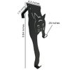 Evelots Cat Over The Door Hooks for Hanging - Black - Over The Door Organizer - Strong Metal Hooks