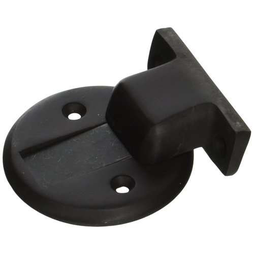 Deltana MDHF25BP10B 2.5-Inch Diameter Blister Pack Magnetic Door Holder Flush