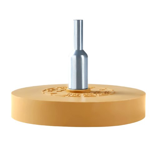 MIDO Professional Abrasive Eraser Wheel Decal Remover Tool Adhesive Remover for Cars with Pad & Adapter Graphics Removal Wheel - 1 Pack