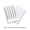 BodyJ4You 10PC Piercing Needles Surgical Steel 16G Ear Nose Belly Tongue Nipple Eyebrow Labret