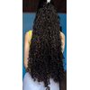 PEEKABOO Deep Wave for Braiding Hair No Weft Brazilian Virgin Human Hair Extensions for Micro 100% Unprocessed Human Hair 10A Natural Black Human Hair Deep Wavy (30inch, 100g)