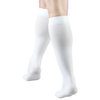 Truform Sheer Compression Stockings, 15-20 mmHg, Women's Knee High Length, Open Toe, 20 Denier, White, Small