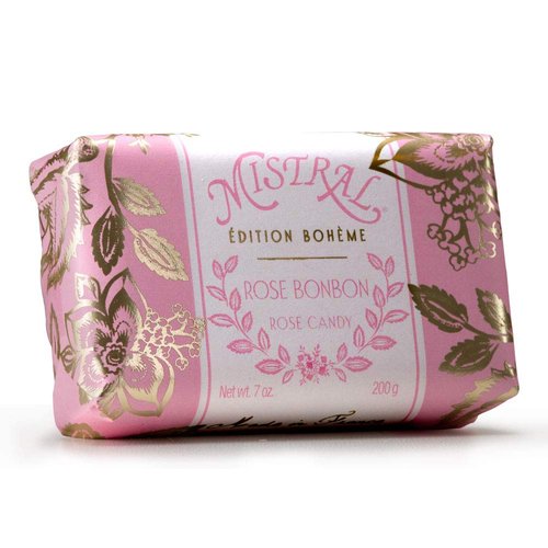 Mistral Bar Soap Edition Boheme Rose Candy, 2 Bars