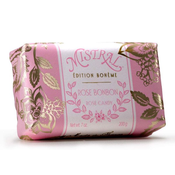 Mistral Bar Soap Edition Boheme Rose Candy, 2 Bars