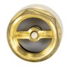 EZ-FLO Brass In-Line Check Valve, 1 Inch IPS, Stainless Steel Spring, 20405LF