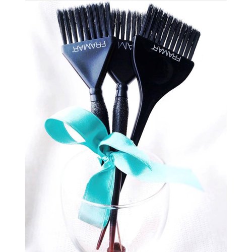 Framar Family Hair Color Brush Set - Hair Dye Brush Kit, Hair Coloring Brush, Hair Dying Brush to Apply Hair Color, Hair Color Brushes Bulk, Hair Tint Brush, Tint Brushes for Hair Color - 3 Pack