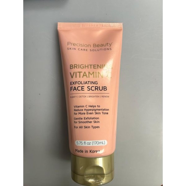 Brightening Vitamin C, Exfoliating Face Scrub, Purify, Detox, Brighten, Renew