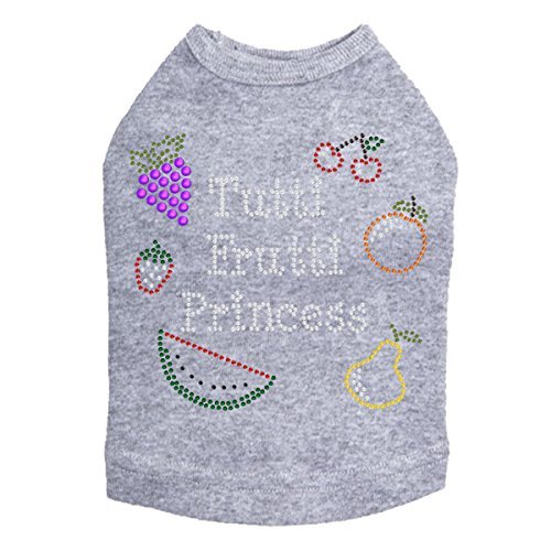 Tutti Frutti Princess Dog Shirt XL GRAY