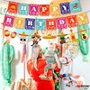 KatchOn, Fiesta Happy Birthday Banner - 15 feet, 3 String | Cinco De Mayo Theme, Mexican Fiesta Pinata Sombrero Garland for Mexican Birthday Party Decorations | Mexican Banner Fiesta Party Decorations