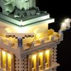 BRIKSMAX Led Lighting Kit for Architecture Statue of Liberty- Compatible with Lego 21042 Building Blocks Model- Not Include The Lego Set
