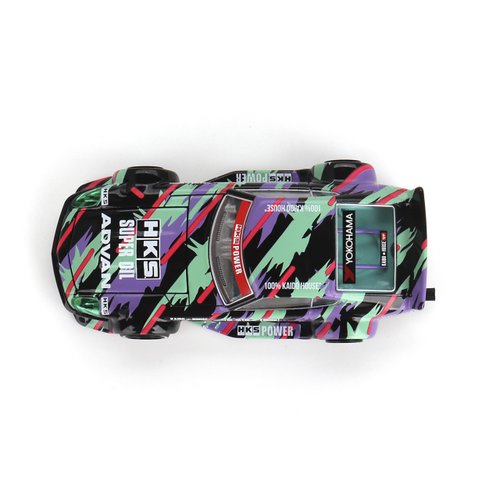 True Scale Miniatures Model Car Compatible with Nissan Fairlady Z HKS V1 1/64 Diecast Model Car Kaido House KHMG118