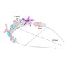 GAFATORY Mermaid Tiara for Women Adult Crown Fishtail Tiaras Starfish Pearl Tiara Ocean Theme Halloween Custome Pink Purple Crown for Mermaid Party Decorations