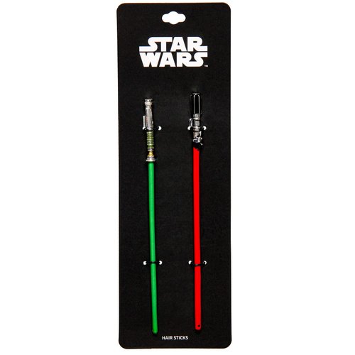 Star Wars Luke Skywalker And Darth Vader Lightsaber Hair Pins Sticks