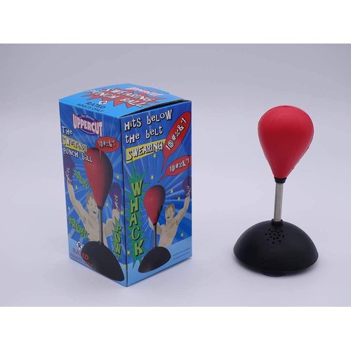 BS Button BS Swearing Punch Ball, Stress Release for Table Top by Top Wraps