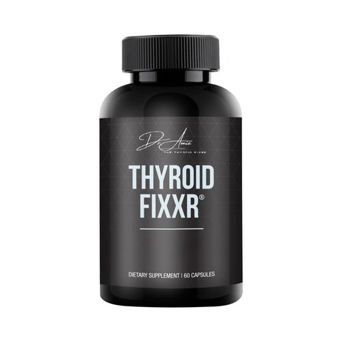 Fixxr Thyroid Support by Dr. Amie | T2 Thyroid Supplement | 30 Day Supply, 60 Capsules