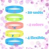Non-Candy Island Princess Theme party favors, 20 wristbands.