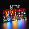 DALDED LED Lighting Kit for Lego The Animated Series Gotham City, LED Light Compatible with Lego 76271 Building Block Models (Upgraded Version)