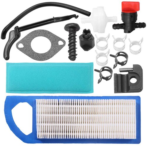 MIA11520 Carburetor 791858 Carb Replacement for LA125 LA115 X145 L107 L108 D110 D105 L105 102 115 105 X120 108 Lawn Tractor MIA11474 / 12509 Carb with Air Filter Kit