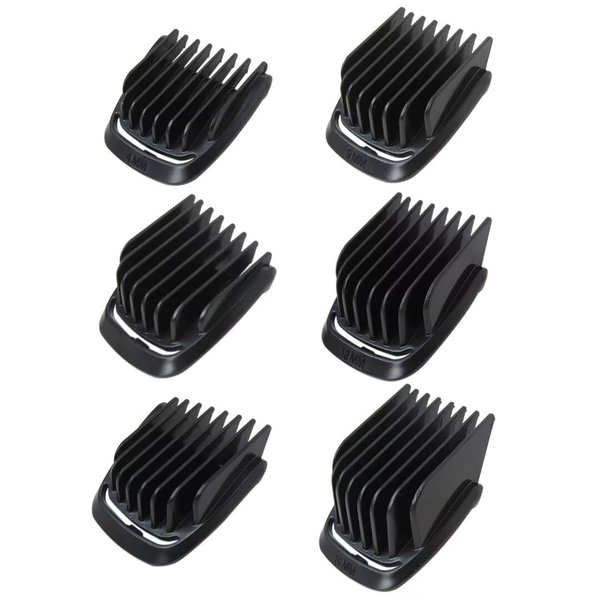 Unbrella 6Pcs Multigroom Trimmer Replacement T Blade Guide Comb Guard Set 4mm 9mm 12mm 16mm Compatible for Philips Norelco MG7720, MG7730, MG7735, MG7745, MG7750, MG7770, MG7785, MG7790 MG7791 Models