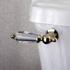 Kingston Brass KTWLL2 Wilshire Toilet Tank Lever, Polished Brass 12.31 x 3.63 x 2.44