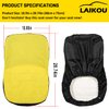 Riding Lawn Mower Cushioned Seat Cover LP92334 for John Deere Mower Tractor & Gator Weatherproof Seats up to 18" High Oxford 300D Fabric with Convenie
