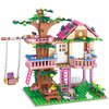 Tree House Building Set Compatible with Lego Friends, 504 PCS Forest House Building Kit Birthday Gift for Kids Girls Boys Age 6-12 Years（7652）