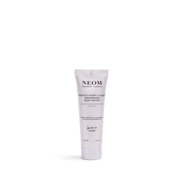 Neom- Lavender, Basil & JasmineMagnesium Body Butter Travel Size, 30ml