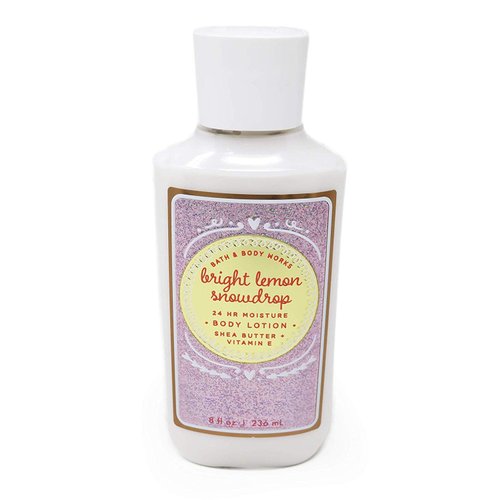 Bath & Body Works Bright Lemon Snowdrop Body Lotion 8 Fl Oz Holiday 2019 Collection