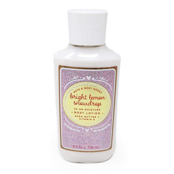 Bath & Body Works Bright Lemon Snowdrop Body Lotion 8 Fl Oz Holiday 2019 Collection
