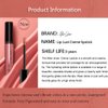 2PCS Cream Lip Gloss, Sexy Women Lipstick, Moisturising Liquid Lipstick, Non-Fading, Non-Stick to Cup, Non-Stick to Cup, 2024 New Waterproof Lip Gloss, Vivid Colorful Lipgloss Women Makeup
