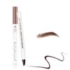 Microblading Eyebrow Pen, Waterproof Microblading Eyebrow Pen Pencil Natural Makeup Fine Stroke Eyebrow Pencil, Upgraded Eye Brown Makeup Long-Lasting Waterproof Eyebrow Pencil (Dark Brown)