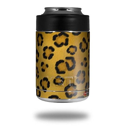 Leopard Skin - Decal Style Skin Wrap fits Yeti Rambler Colster and RTIC Can (Cooler NOT Included)