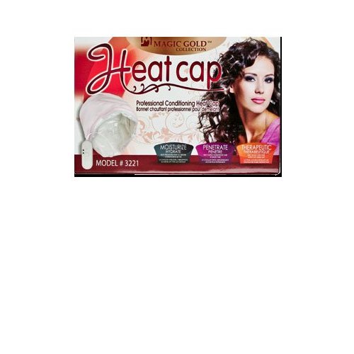 Magic Gold Collection Heat Cap (3221) Moisturizer, moisturize, penetrate, therapeutic, hair won’t...