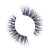 Miss Kiss 1 Pair Lashes 3D Mink Lash Natural Look Eye Lashes Soft Fluffy False Lash Cat Eye Fake Eyelashes Wispy Handmade Lash Strips Pack Can be Reusable 12MM