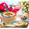 GOGUOGOFA 50 Pcs Art Paint Paper Plates Art Painting Party Supplies 7" Art Paint Dessert Plates Art Painting Plates for Painting Theme Baby Shower Art Paint Birthday Party Decorations