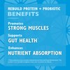 Celebrate Vitamin Rebuild Whey Isolate Protein Powder with Probiotic and Prebiotic, 20g Protein, Iced Macchiato, 15 Servings