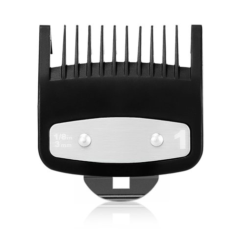 1 Premium Clipper Guard Clip Guide Replacement for Wahl Metal #3354 1/8" 3mm Metal Clipper Guard fits for Wahl 1 Clipper Guards Set
