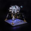 BRIKSMAX Led Lighting Kit for Creator NASA Apollo 11 Lunar Lander - Compatible with Lego 10266 Building Blocks Model- Not Include The Lego Set