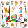 Cocomelon Tattoos Party Favors Bundle ~ 72 Perforated Individual 2" x 2" Cocomelon Temporary Tattoos for Kids Boys Girls (Cocomelon Party Supplies)