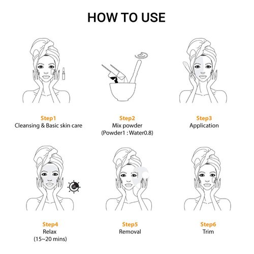 Anskin Original Modeling Mask Powder Collagen 240g (renewal) - Peel-Off Type Modeling Rubber Mask Powder for Professional Spa Aesthetics Facial Skin Care Treatment, Premium Jelly Gel mask