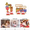 iplusmile Kids Toys 30pcs Traffic Road Signs Playset Street Signs Play Traffic Light Toys Traffic Cone Barricade Signs Crosswalk Signal Toys for Kids Educational Toy Mini Toys Mini Toys