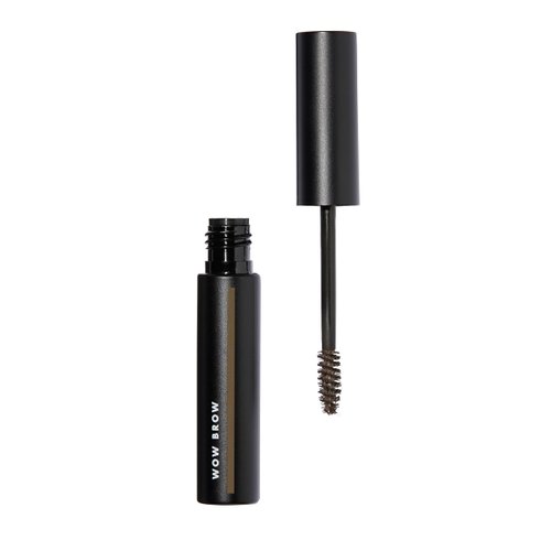 e.l.f. Wow Brow Gel, Volumizing, Buildable, Wax-Gel Hybrid, Creates Full, Voluminous-Looking Brows, Locks Brow Hairs In Place, Neutral Brown, Fiber-Infused, 0.12 Oz