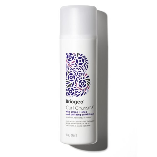 Briogeo Curl Charisma Rice Amino + Avocado Hydrating Conditioner, Define and Moisturize Wavy, Curly, and Coily Hair, Minimize Frizz, Sulfate-free, Vegan, Cruelty-Free, 8 fl oz