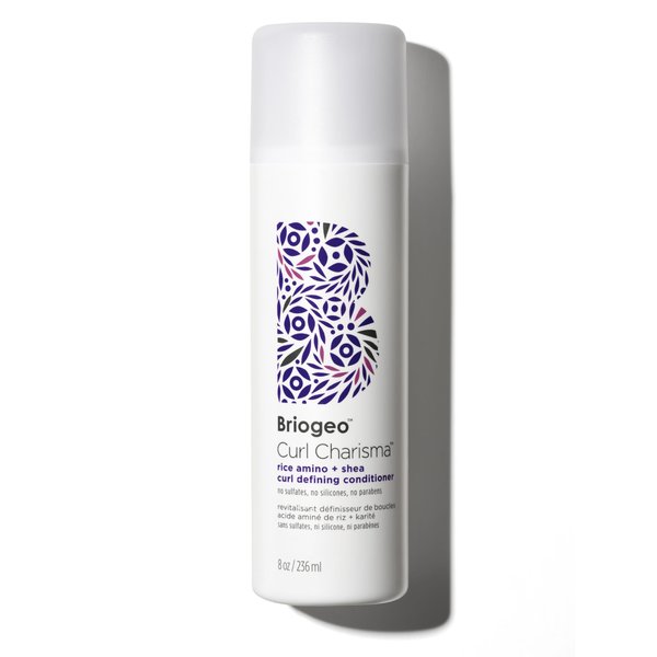 Briogeo Curl Charisma Rice Amino + Avocado Hydrating Conditioner, Define and Moisturize Wavy, Curly, and Coily Hair, Minimize Frizz, Sulfate-free, Vegan, Cruelty-Free, 8 fl oz