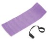 Dollhouse Miniature Purple Yoga Mat Exercise Fitness with Carrying Strap
