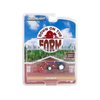 1950 8N Tractor with Front Loader Blue and Red Down on The Farm Series 8 1/64 Diecast Model by Greenlight 48080A
