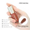 glowiest Dream Glow Tinted Lip Oil ; 3-in-1 Formula: Lip Gloss with a high shine finish, Non-sticky Long Lasting | Korean Plumped Tinted Lip Oil - 0.19 fl. oz. 5.7 ml (003 DUSTY ROSE, Original)