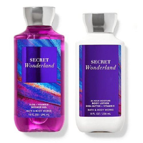 Bath & Body Works Secret Wonderland Body Lotion & Shower Gel Combo Pack