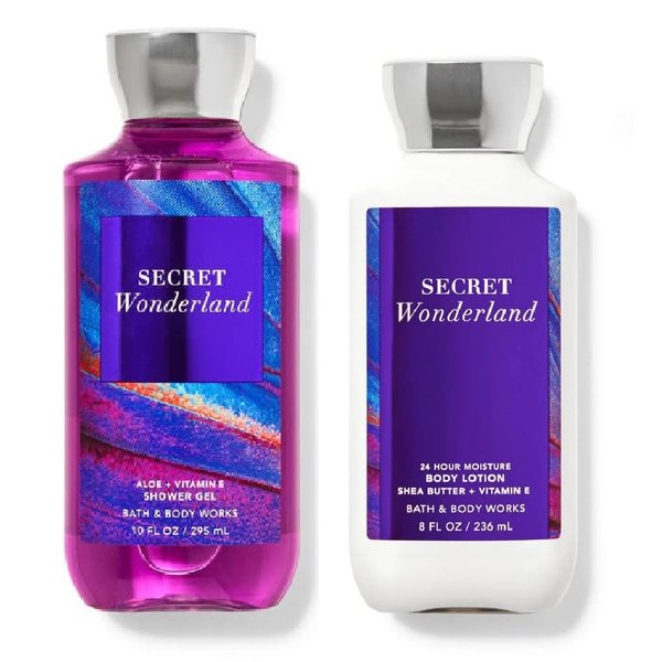 Bath & Body Works Secret Wonderland Body Lotion & Shower Gel Combo Pack